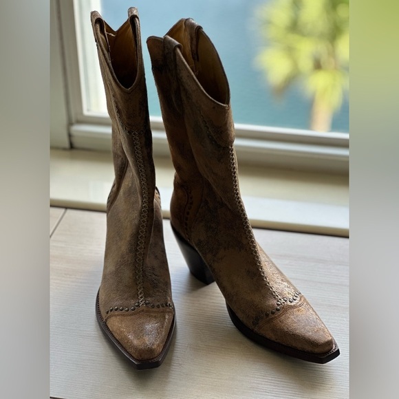 Shyanne Honeybee Western Boots Snip Toe, Size 10 - Picture 9 of 14